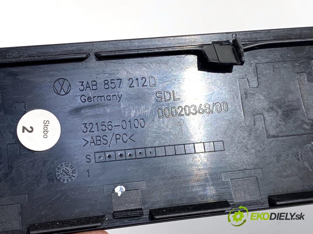 VW CC B7 coupe 2013 147 kW 2.0 TFSI 1984 lišty kryt 3AB858366D (Lišta)