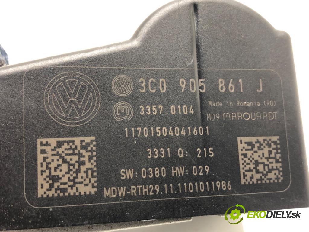 VW CC B7 coupe 2013 147 kW 2.0 TFSI 1984 blokáda volantu 3C0905861J (Riadenie ostatné)