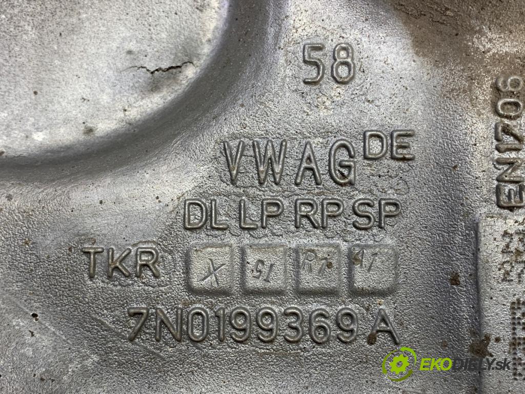 VW CC B7 coupe 2013 147 kW 2.0 TFSI 1984 výztuha pod motor 7N0199369A (Přední výztuha)
