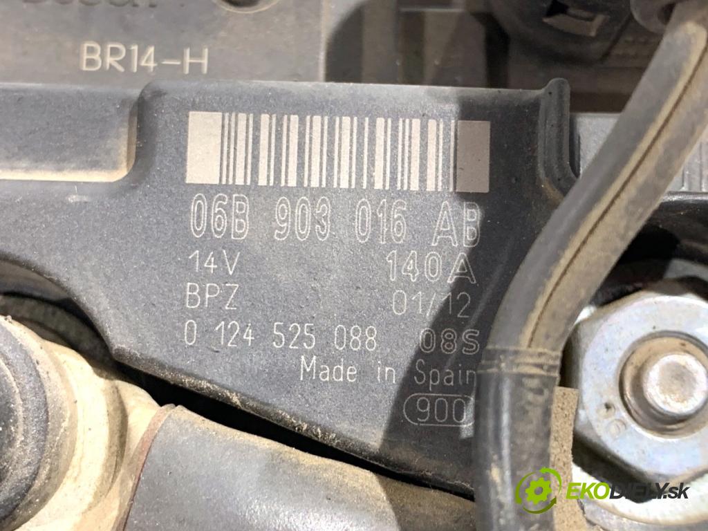 VW CC B7 coupe 2013 147 kW 2.0 TFSI 1984 Alternátor 06B903016AB (Alternátor)
