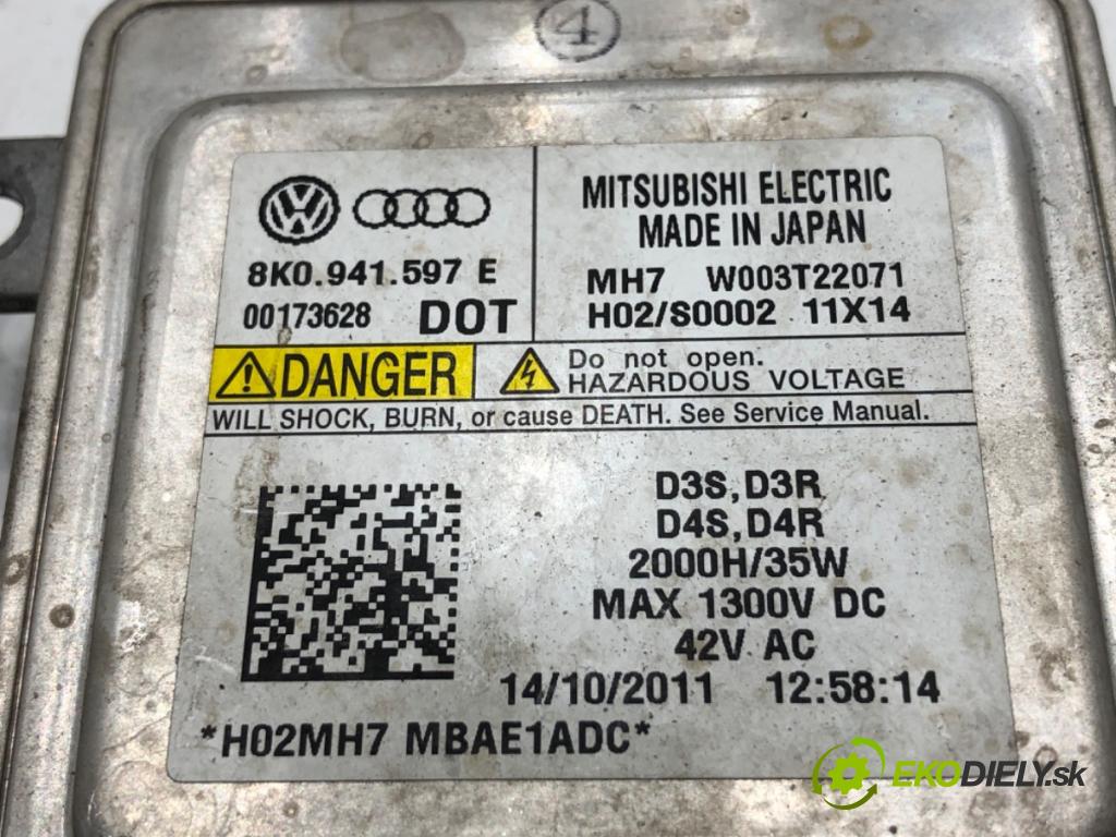 VW CC B7 coupe 2013 147 kW 2.0 TFSI 1984 Menič XENON 8K0941597E (Riadiaca jednotka xenónu)