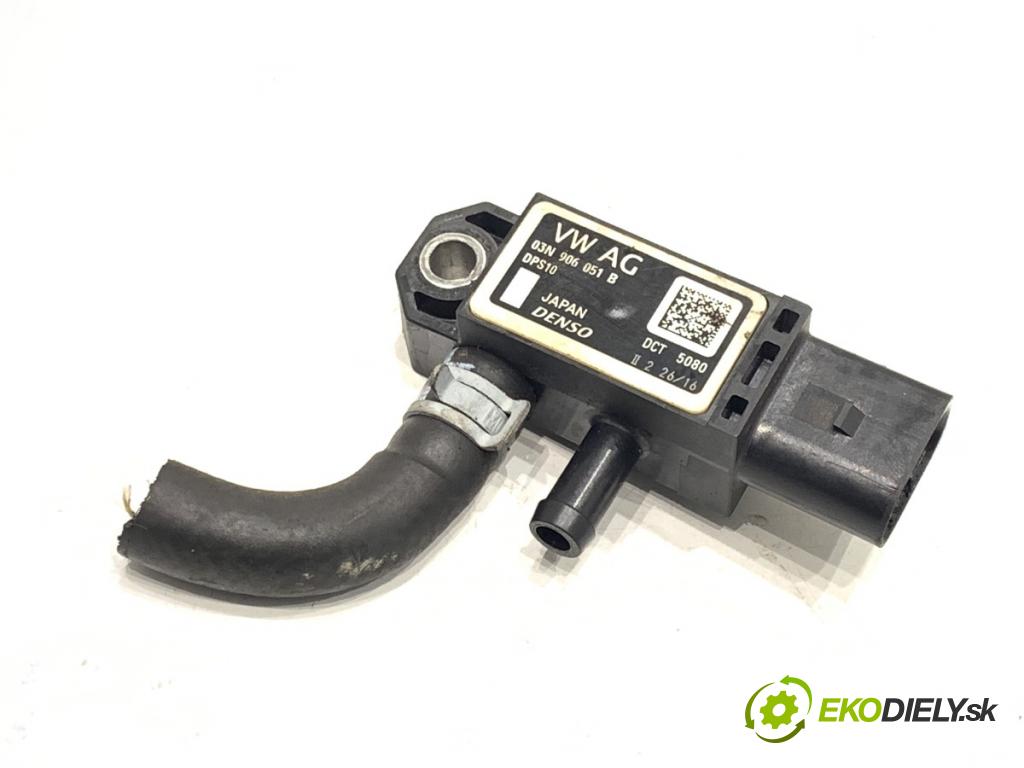 VW GOLF VII liftback 2016 81 kW 1.6 TDI 1598 Snímač tlaku spalín DPF 03N906051B
