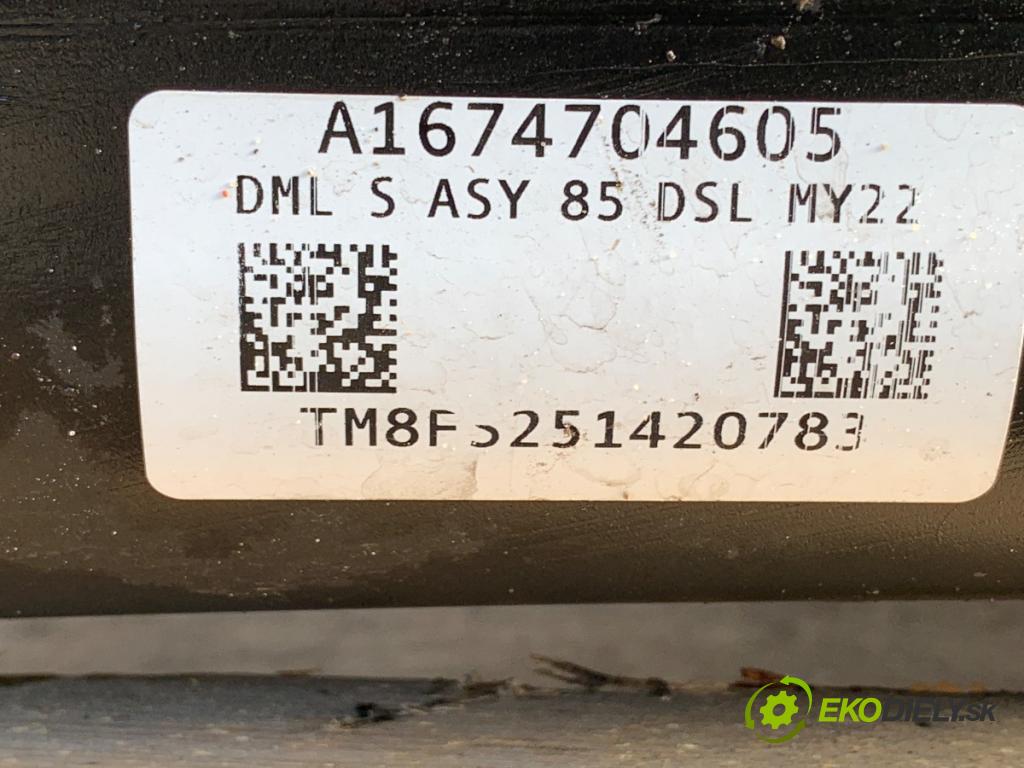 MERCEDES-BENZ GLE  2025 198 kW GLE 300 d 4-matic (167.109) 1993 Nádržka paliva A1674704605 (Palivová nádrž)