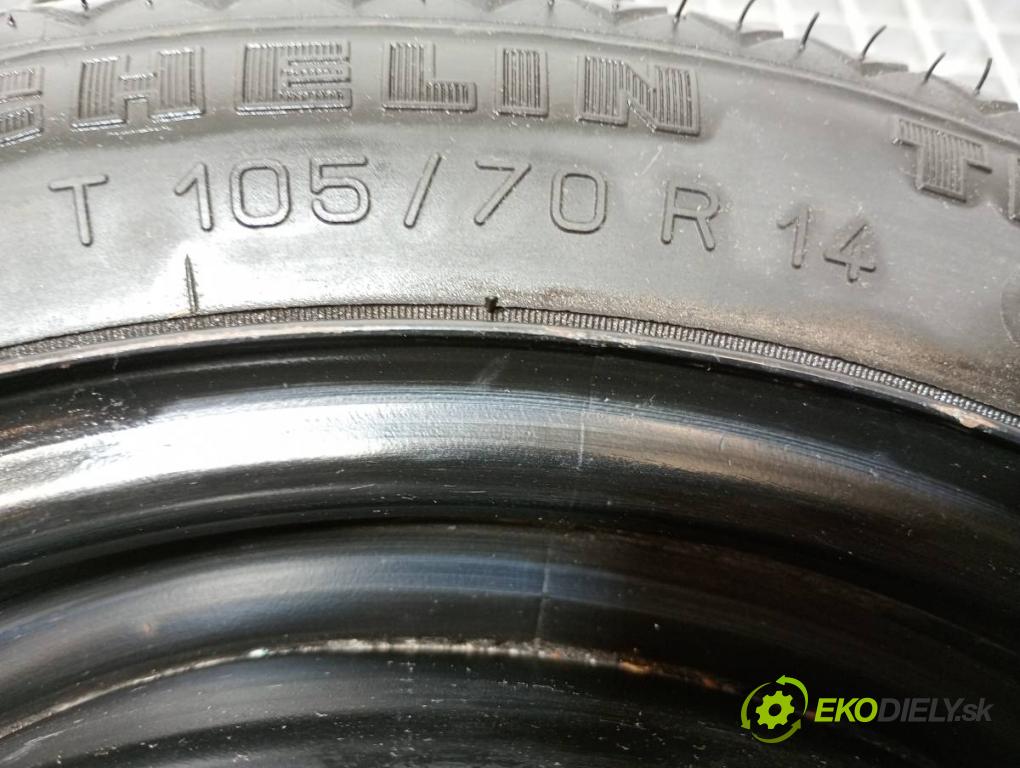 --- ---      koleso dojazdové 14 4X100 61.1 ET 42 105/70/14