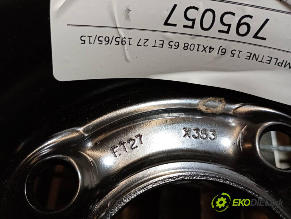 --- ---      koleso komplet 15 6J 4X108 65 ET 27 195/65/15