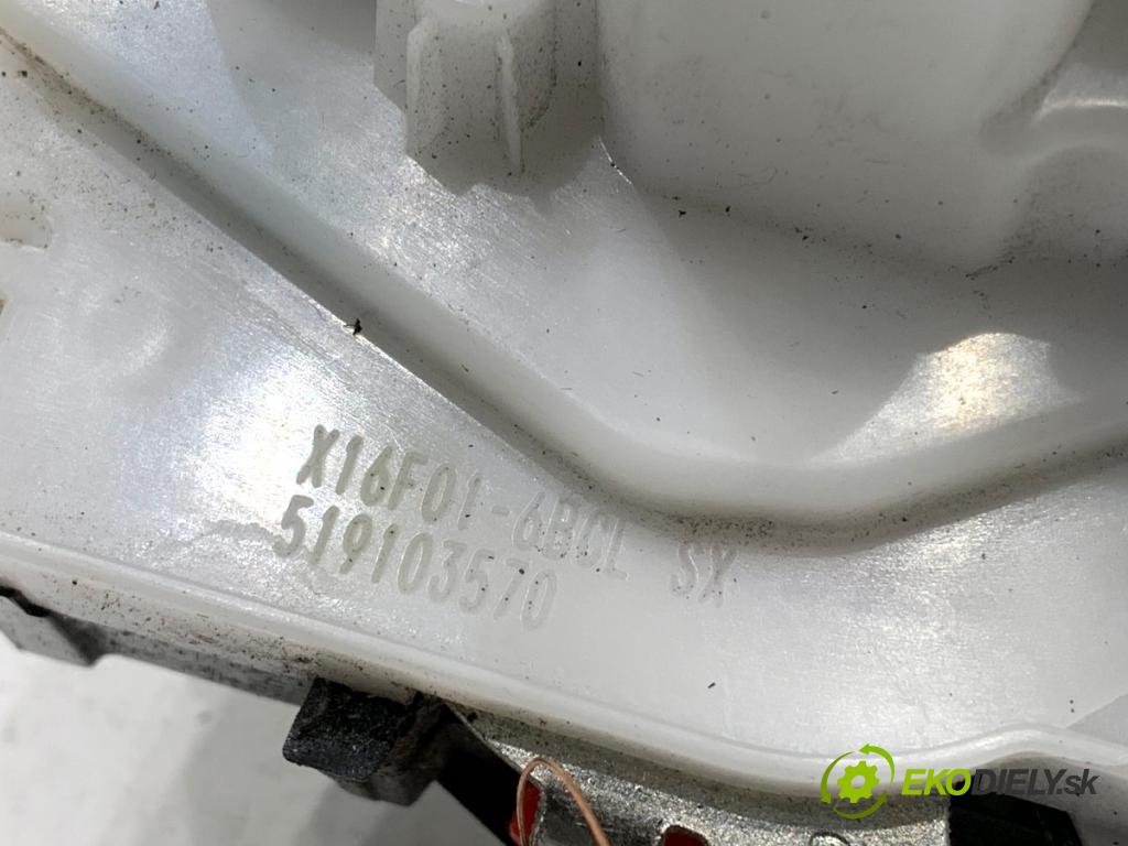 FIAT DOBLO II Nadwozie pełne/minivan 2016 66 kW 1.3 D Multijet 1248 zámok Dvere zadných ľavy 519103570