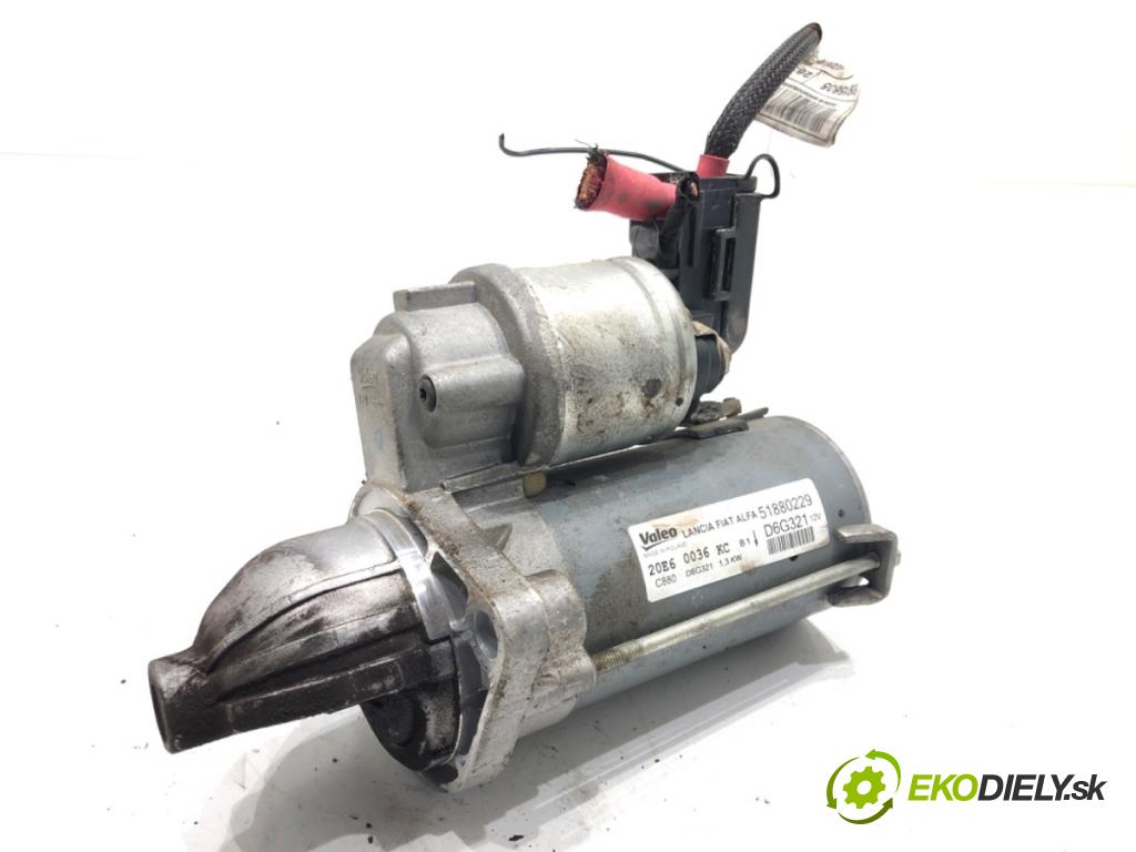 FIAT DOBLO II Nadwozie pełne/minivan 2016 66 kW 1.3 D Multijet 1248 startér 51880229 (Startér)