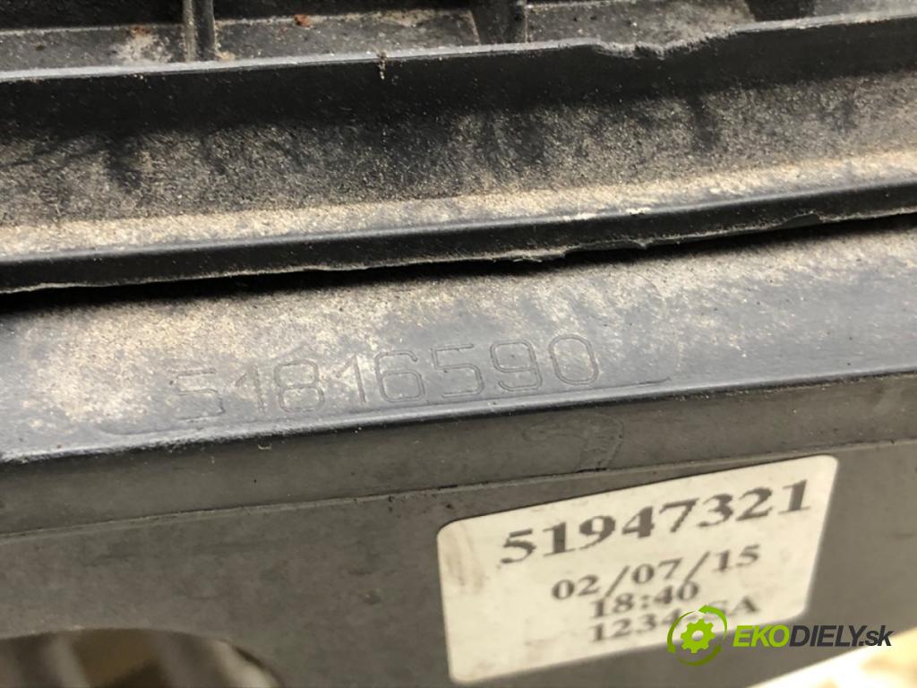 FIAT DOBLO II Nadwozie pełne/minivan 2016 66 kW 1.3 D Multijet 1248 obal filtra vzduchu 51947321 (Kryt vzduchového filtru)