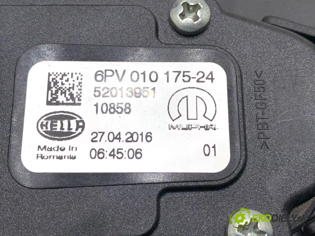 FIAT DOBLO II Nadwozie pełne/minivan 2016 66 kW 1.3 D Multijet 1248 Potenciometer plynu 52013951 (Potenciometer plynového pedálu)