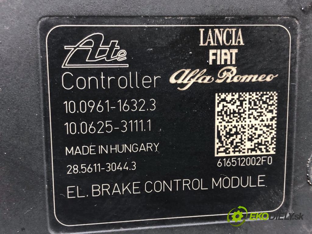 FIAT DOBLO II Nadwozie pełne/minivan 2016 66 kW 1.3 D Multijet 1248 Pumpa ABS 00052026221 (Pumpa ABS)