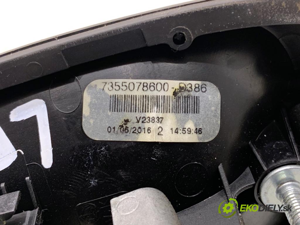 FIAT DOBLO II Nadwozie pełne/minivan 2016 66 kW 1.3 D Multijet 1248 Kľučka vonkajšia ľavy predný 7355078600
