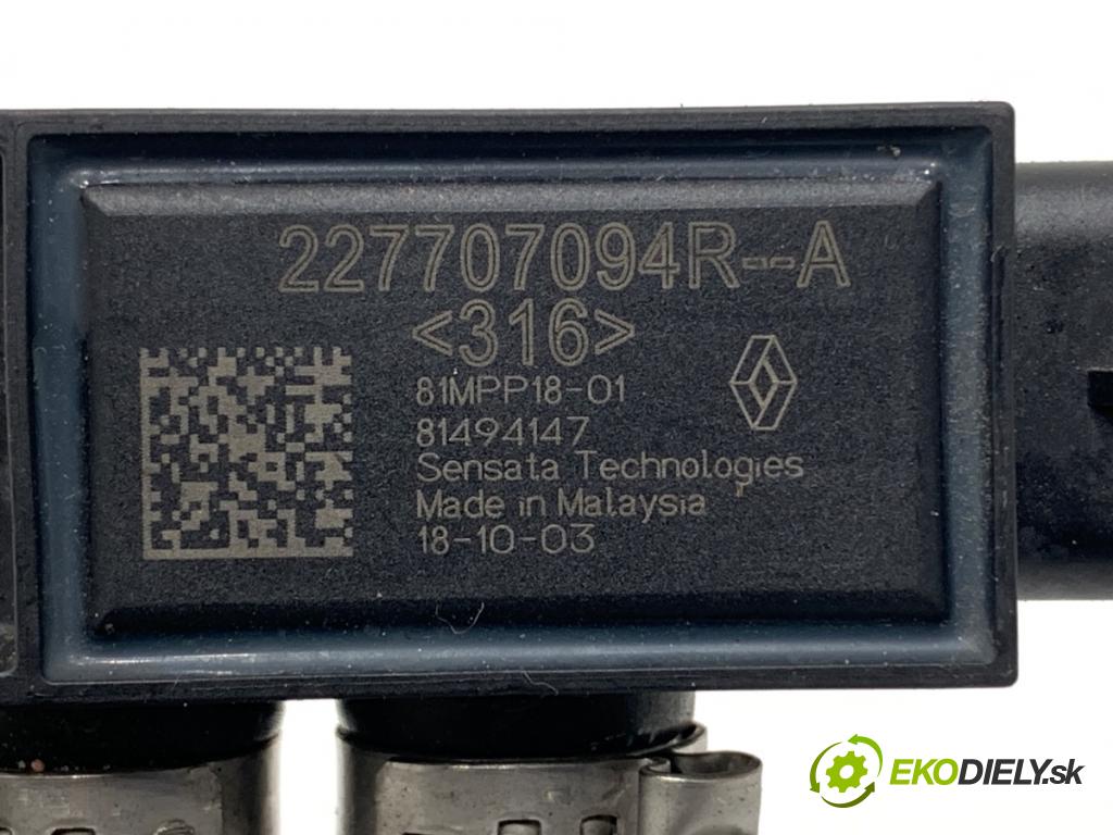 RENAULT MEGANE IV sedan 2019 103 kW 1.3 TCe 140 (LVNB) 1332 Snímač tlaku spalín DPF 227707094R