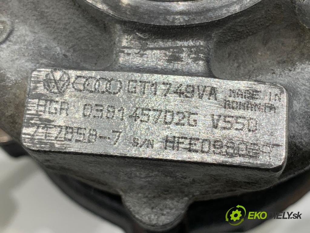 AUDI A4 B6 Kombi 2004 96 kW 1.9 TDI 1896 turbo 038145702G (Kompletní turbodmychadlo)