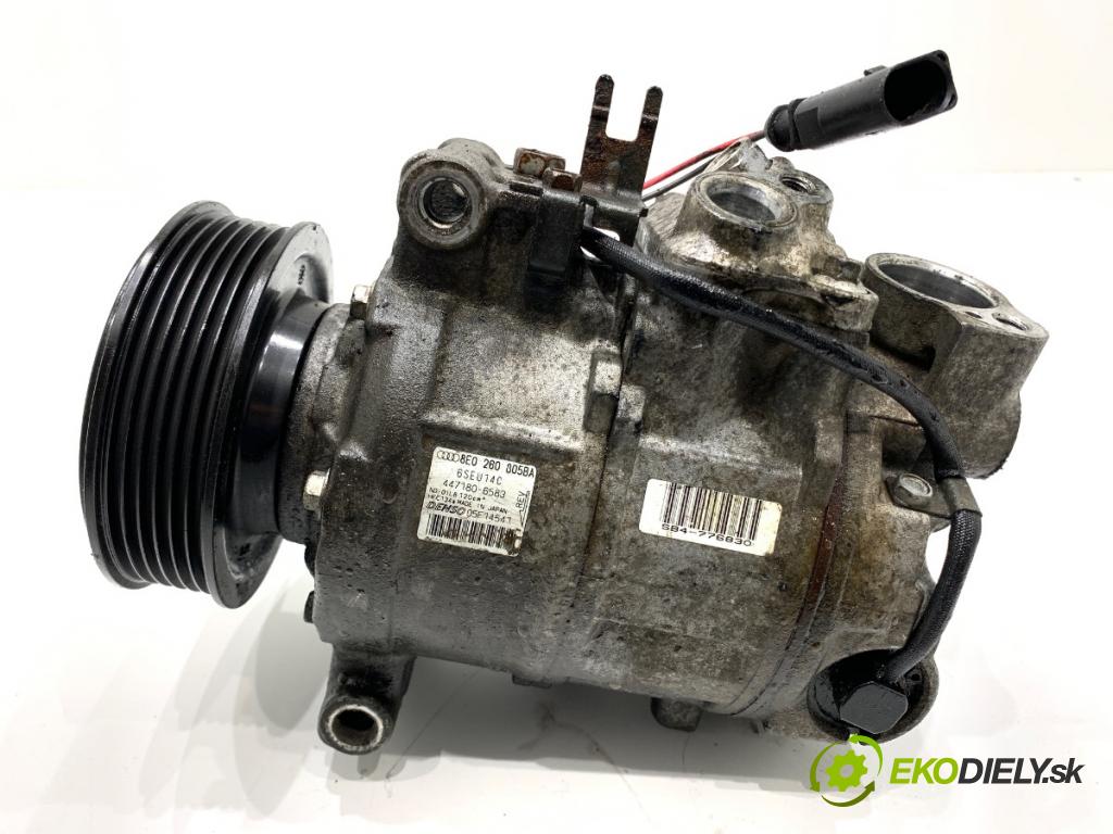 AUDI A4 B6 Kombi 2004 96 kW 1.9 TDI 1896 Kompresor klimatizácie 8E0260805BA (Kompresor klimatizácie)