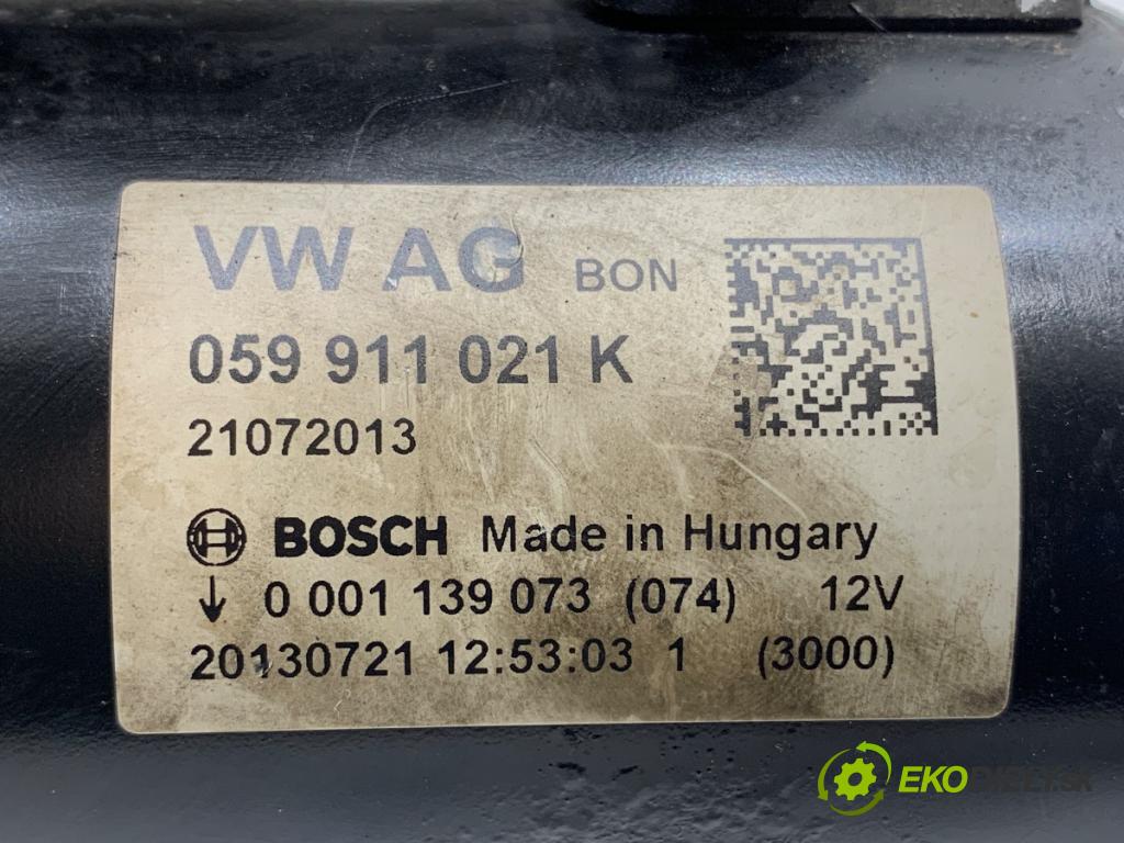 AUDI A6 C7 sedan 2013 150 kW 3.0 TDI quattro 2967 startér 059911021K (Startér)