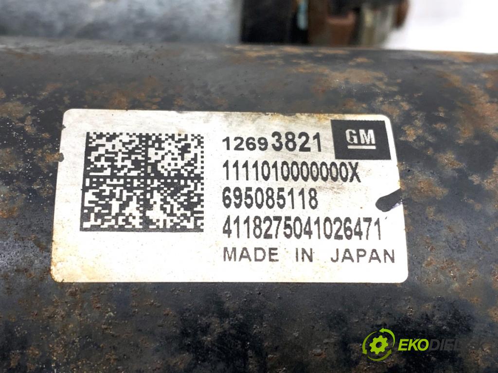 OPEL ASTRA K liftback 2019 110 kW 1.4 Turbo (68) 1399 startér 695085118 (Startér)