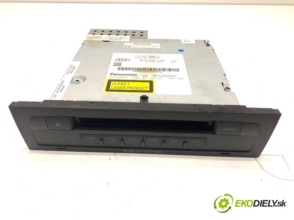 AUDI Q7 4L SUV 2007 171 kW 3.0 TDI quattro 2967 měnič CD 4L0035110 (CD měnič)