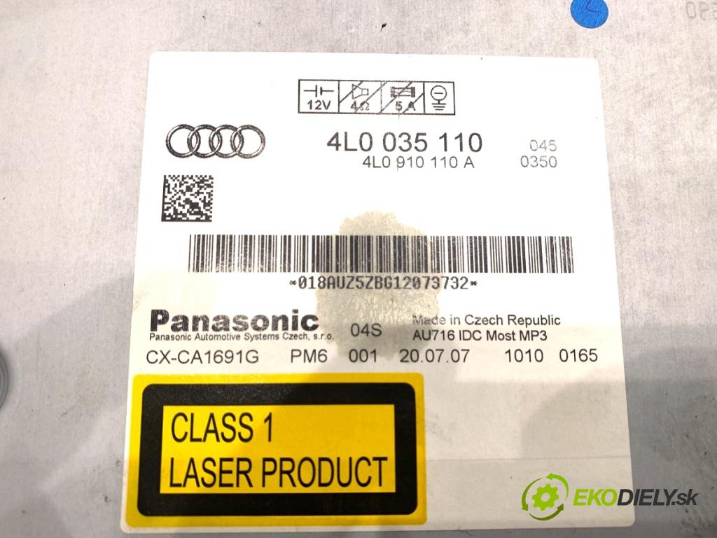 AUDI Q7 4L SUV 2007 171 kW 3.0 TDI quattro 2967 Menič CD 4L0035110 (CD menič)