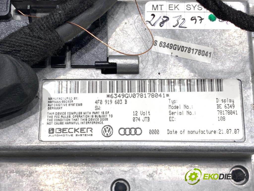 AUDI Q7 4L SUV 2007 171 kW 3.0 TDI quattro 2967 Dislpej 4F0919603B (Prístrojová doska)