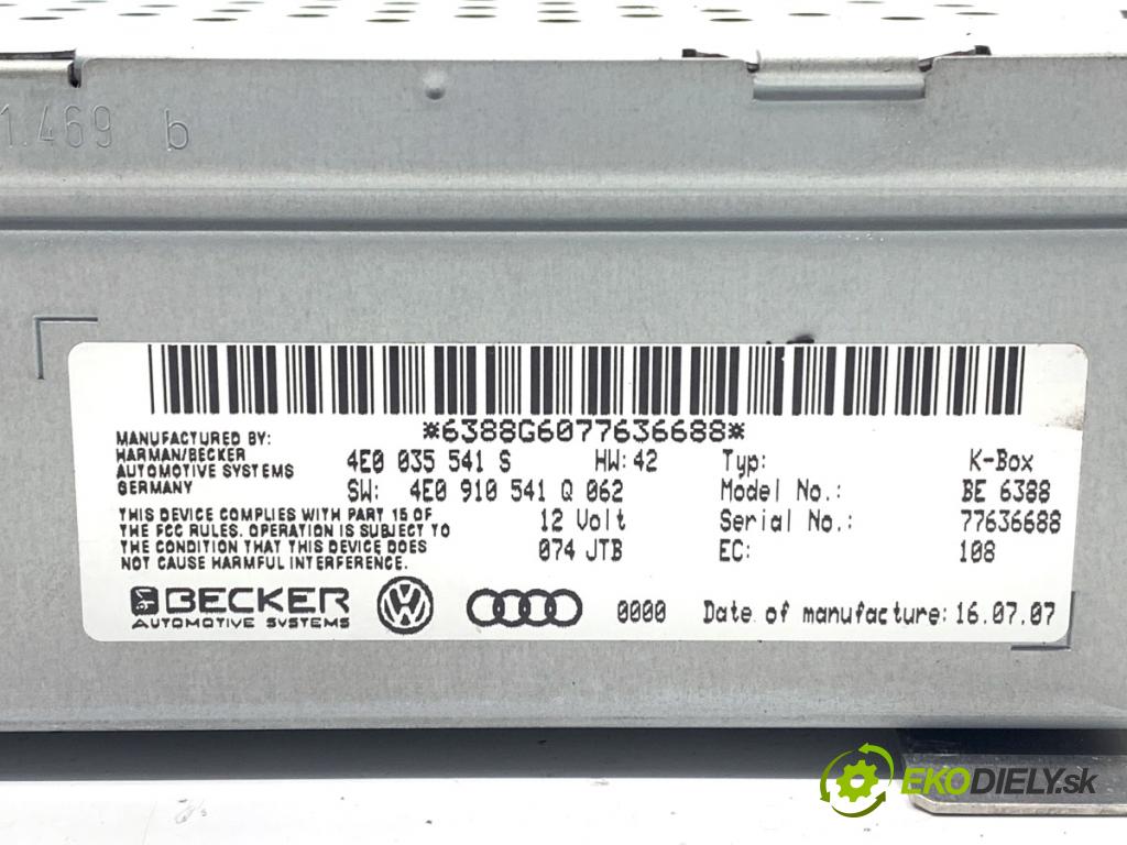 AUDI Q7 4L SUV 2007 171 kW 3.0 TDI quattro 2967 TUNER radia 4E0035541S