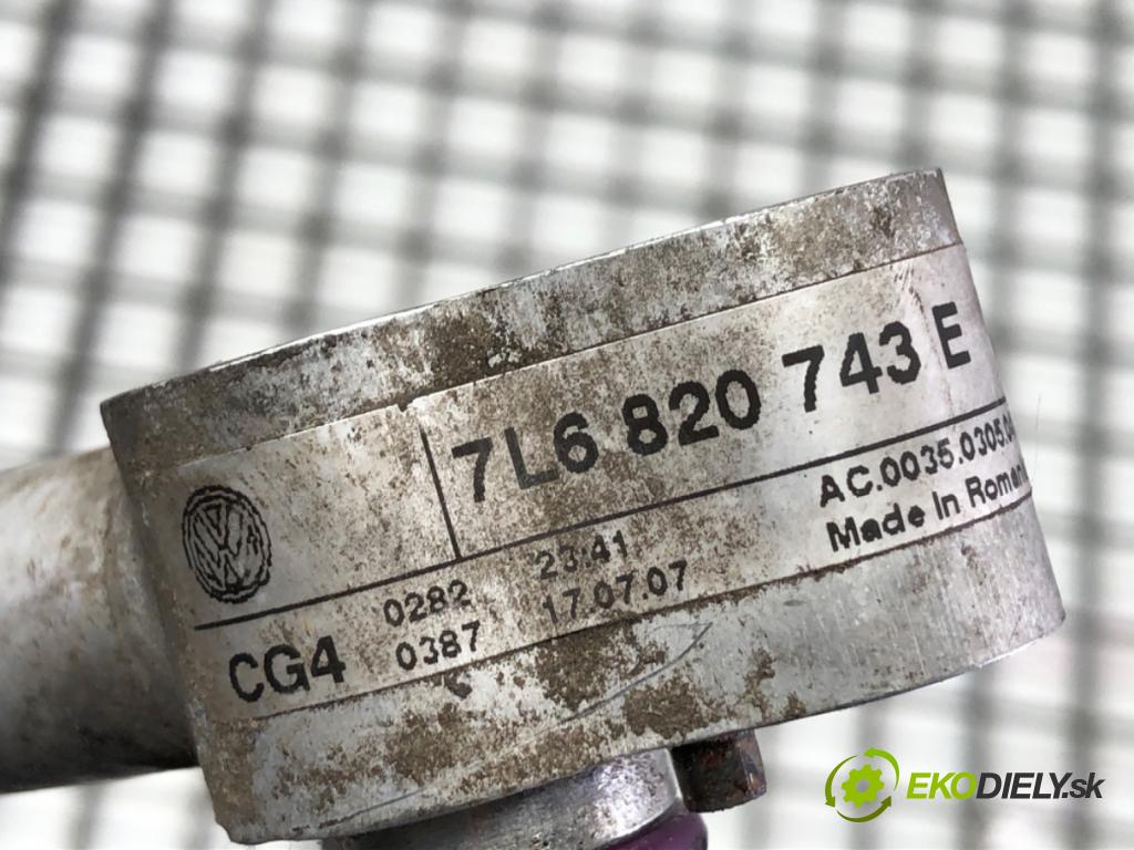 AUDI Q7 4L SUV 2007 171 kW 3.0 TDI quattro 2967 rúrka klimatizace 7L6820743E (Trubka klimatizace)