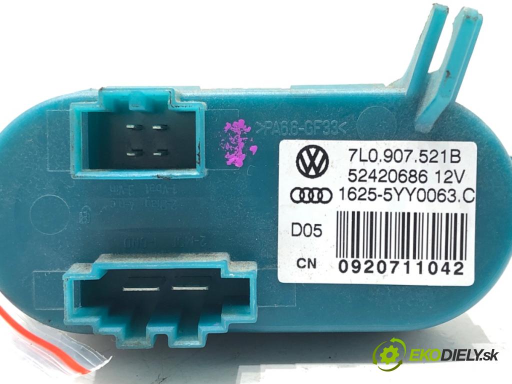 AUDI Q7 4L SUV 2007 171 kW 3.0 TDI quattro 2967 Odpor, rezistor kúrenia vzduchu 7L0907521B (Odpor (rezistor) kúrenia)