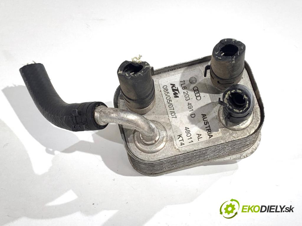 AUDI Q7 4L SUV 2007 171 kW 3.0 TDI quattro 2967 chladič oleje 7L6203491D (Olejový chladič)