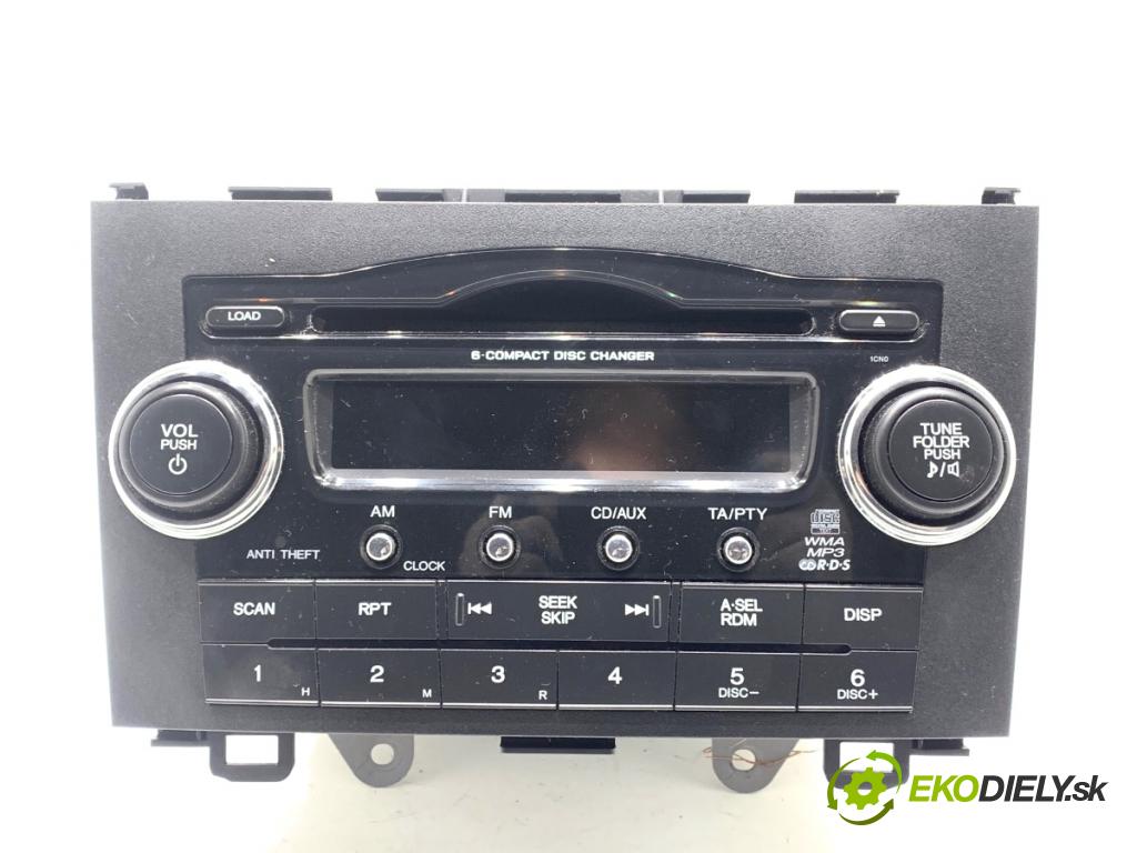 HONDA CR-V III SUV 2007 103 kW 2.2 i-CTDi 4WD (RE6) 2204 RADIO 39100-SWA-G202-M1 (Audio zariadenie)
