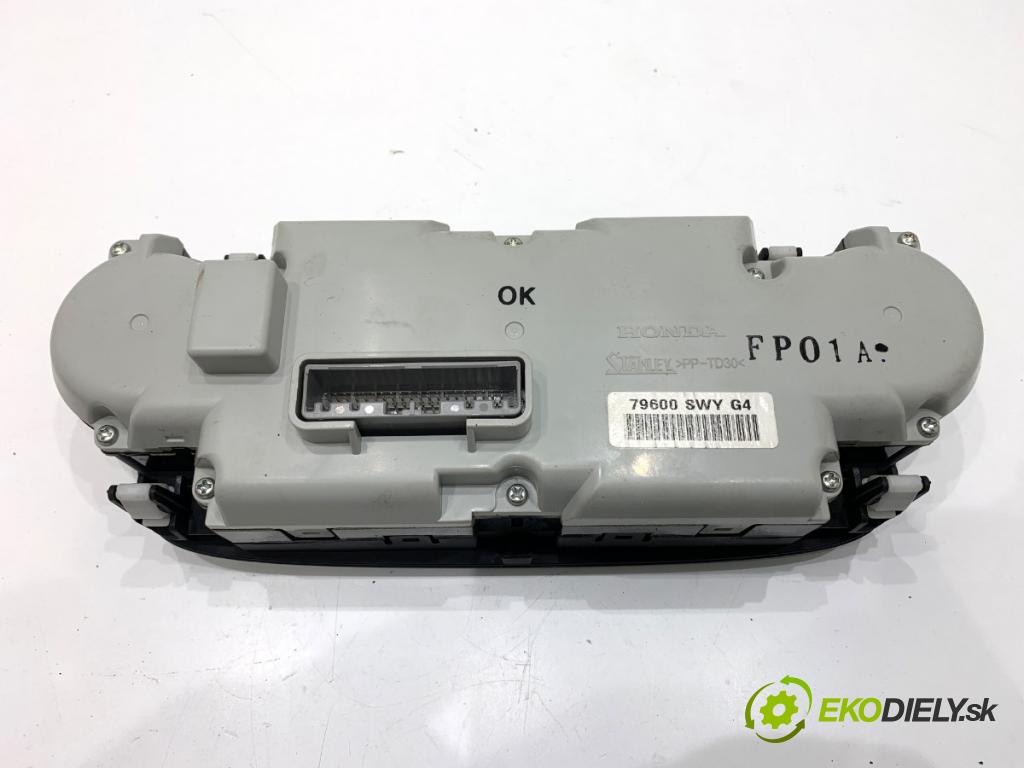 HONDA CR-V III SUV 2007 103 kW 2.2 i-CTDi 4WD (RE6) 2204 Panel ovládania kúrenia 79600SWYG4 (Prepínacie páčky pod volantom)