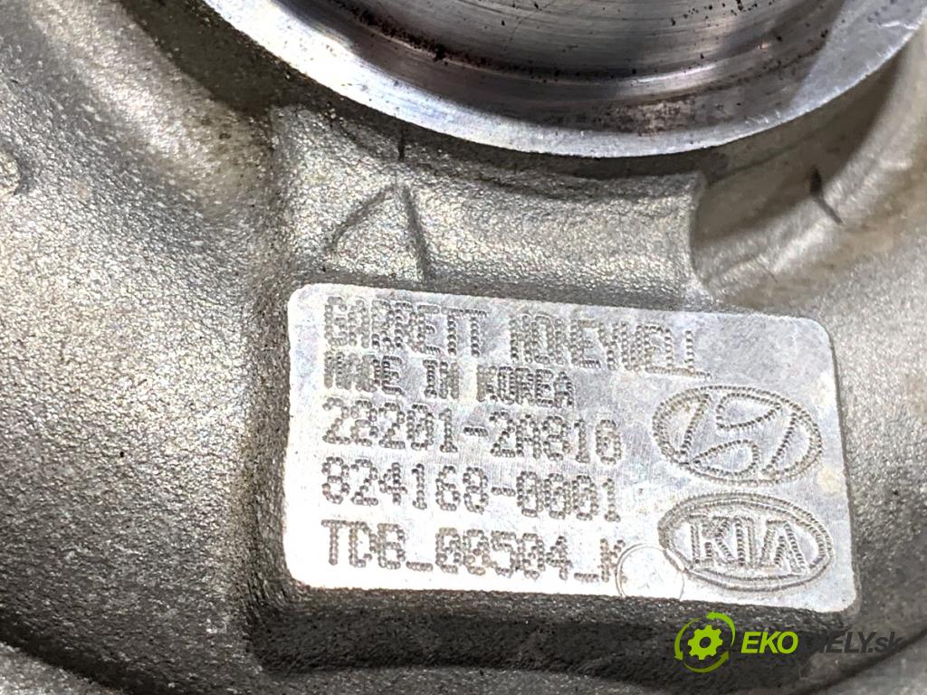 KIA OPTIMA sedan 2016 104 kW 1.7 CRDi 1685 Turbodúchadlo,turbo 22201-2A810 (Turbodúchadlo (kompletné))