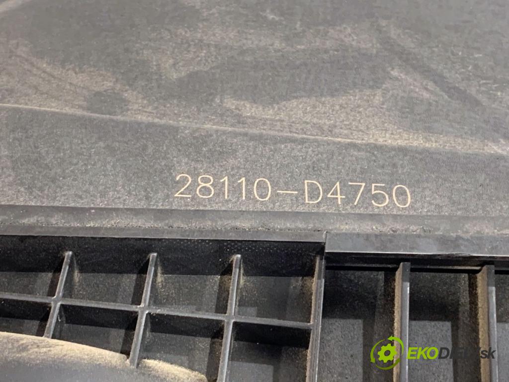 KIA OPTIMA sedan 2016 104 kW 1.7 CRDi 1685 Obal filtra vzduchu 28100-D4750 (Obal vzduchového filtra)