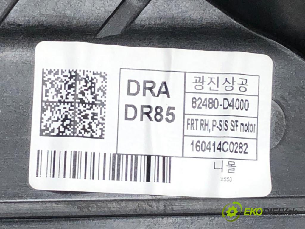 KIA OPTIMA sedan 2016 104 kW 1.7 CRDi 1685 mechanismus okna pravý přední část 82480-D4000