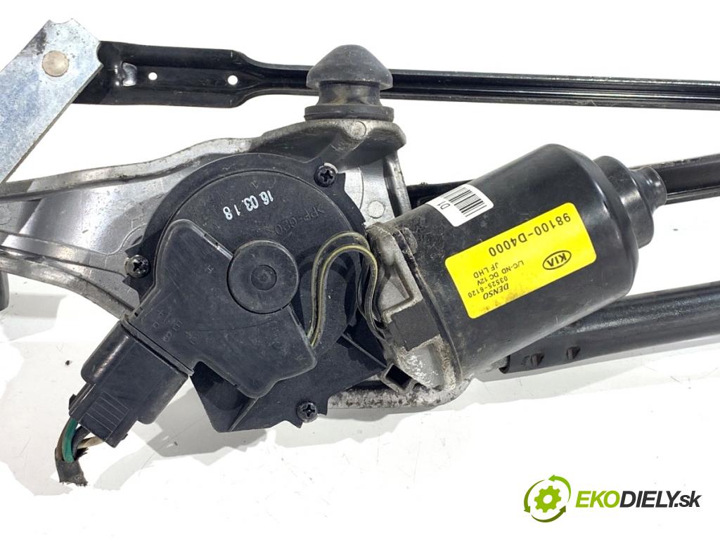 KIA OPTIMA sedan 2016 104 kW 1.7 CRDi 1685 Mechanizmus stieračov predný 98100-D4000 (Motorček stieračov predný)