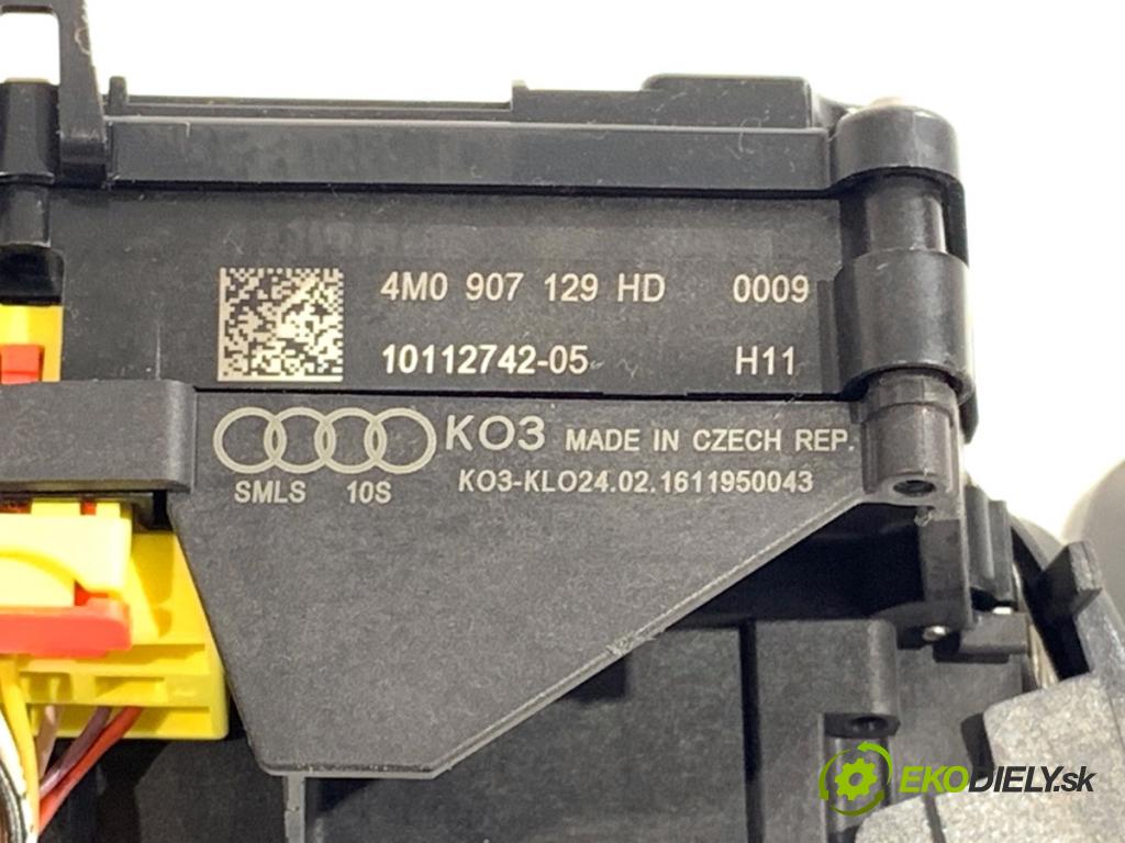 AUDI A4 B9 Kombi 2016 110 kW 2.0 TDI 1968 Prepínač kombinovaný 4M0907129HD (Prepínacie páčky pod volantom)