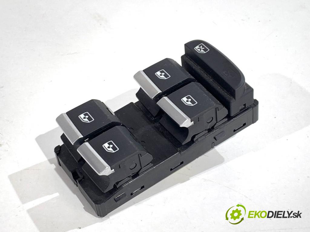 AUDI A4 B9 Kombi 2016 110 kW 2.0 TDI 1968 Prepínač okien 8W0959851E (Prepínacie páčky pod volantom)