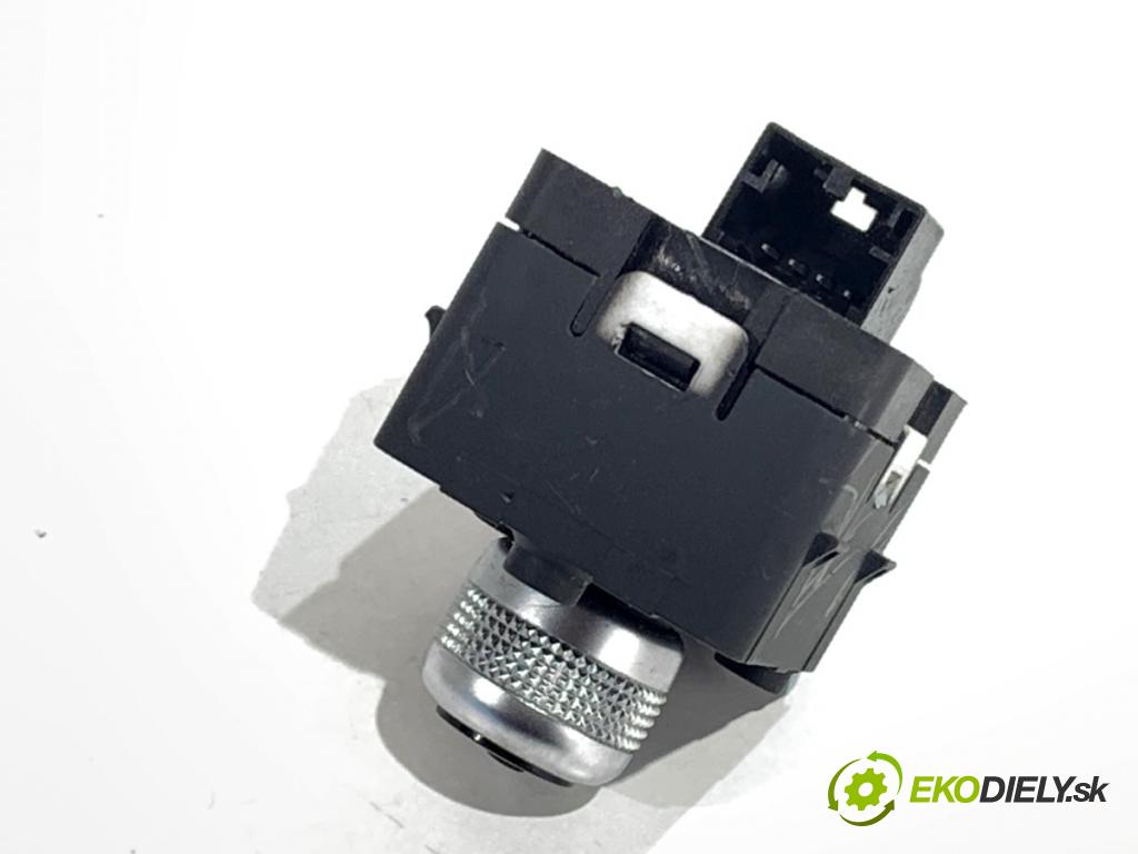 AUDI A4 B9 Kombi 2016 110 kW 2.0 TDI 1968 Prepínač nastavenia spätných zrkadiel 4M0959565H (Prepínacie páčky pod volantom)