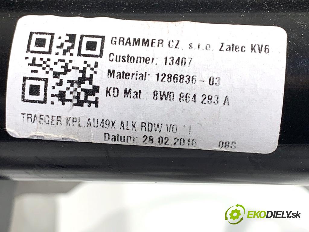 AUDI A4 B9 Kombi 2016 110 kW 2.0 TDI 1968 loketní opěrka 8W0864283A (Loketní opěrka)