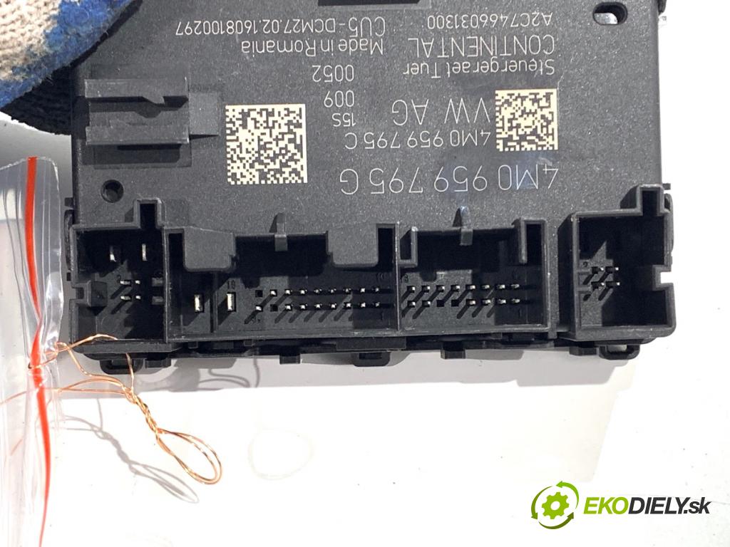 AUDI A4 B9 Kombi 2016 110 kW 2.0 TDI 1968 Modul Dvere zad pravy 4M0959795G
