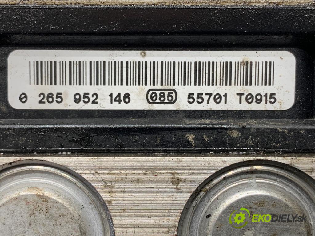 CITROEN BERLINGO II Nadwozie pełne/minivan 2015 55 kW 1.6 HDi 75 1560 Pumpa ABS 9674663580 0265252509 (Pumpa ABS)