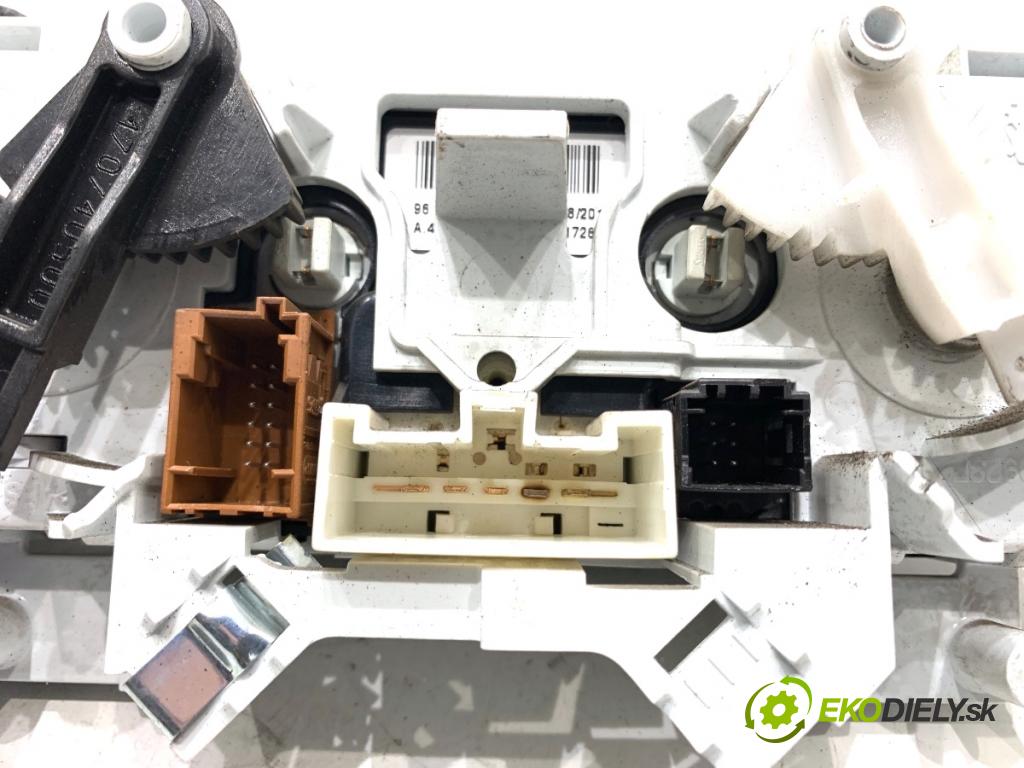 CITROEN BERLINGO II Nadwozie pełne/minivan 2015 55 kW 1.6 HDi 75 1560 Panel ovládania kúrenia 9676532480 (Prepínacie páčky pod volantom)