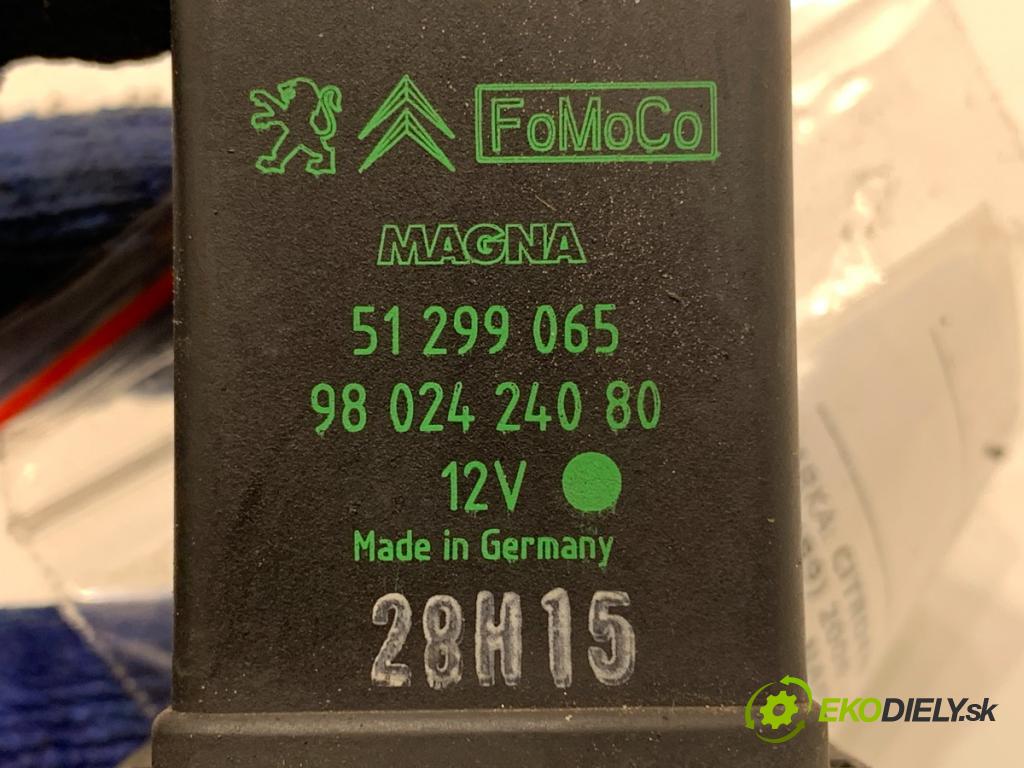 CITROEN BERLINGO II Nadwozie pełne/minivan 2015 55 kW 1.6 HDi 75 1560 relé sviečok žhavenia 9802424080 (Relé)