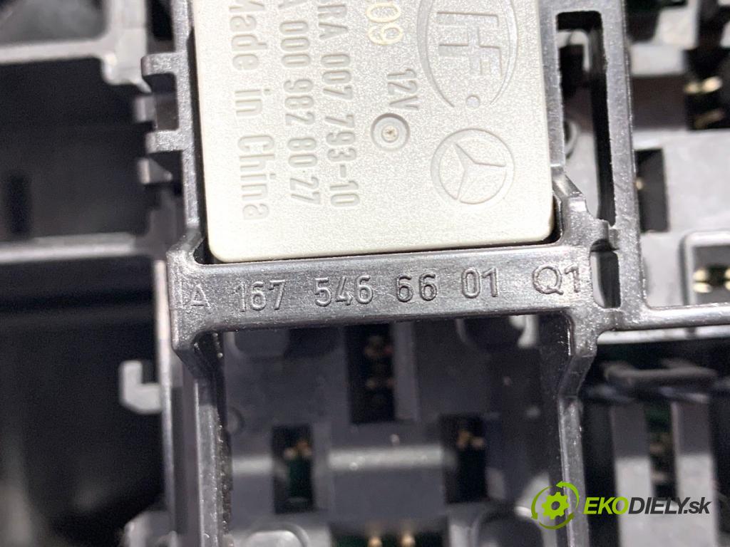 MERCEDES-BENZ GLE  2025 198 kW GLE 300 d 4-matic (167.109) 1993 skříňka poistková A1675404601 (Pojistková skříňka)