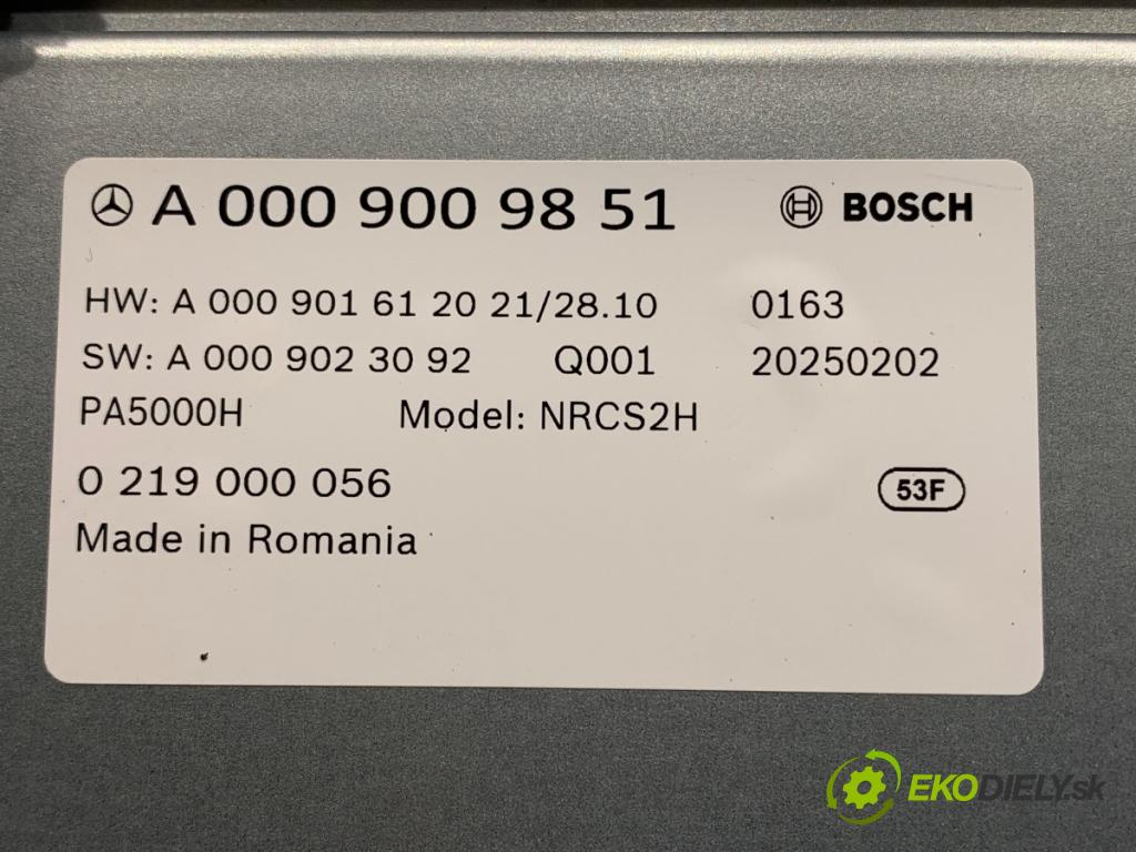 MERCEDES-BENZ GLE  2025 198 kW GLE 300 d 4-matic (167.109) 1993 Modul PDC A0009009851 (Riadiaca jednotka ostatné)
