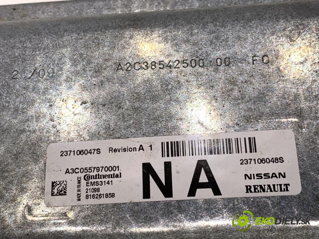 RENAULT CAPTUR II liftback 2021 67 kW 1.0 TCe 90 ECO-G (HFM6) 999 riadiaca jednotka Motor 237106047S A3C0557970001 (Riadiaca jednotka)