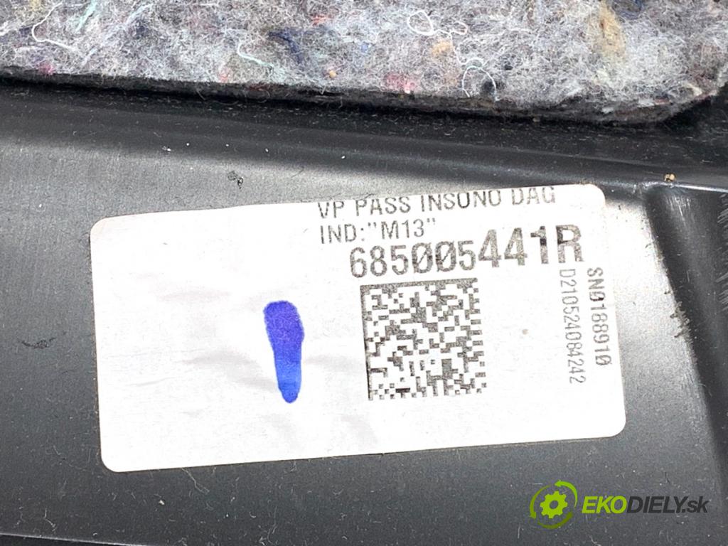 RENAULT CAPTUR II liftback 2021 67 kW 1.0 TCe 90 ECO-G (HFM6) 999 Priehradka, kastlík spolujazdca 68500541R (Priehradka (kastlík))