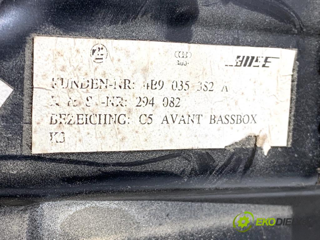 AUDI A6 C5 Kombi 2000 184 kW 2.7 T quattro 2671 subwoofer 4B9035382A (Audio zariadenie)
