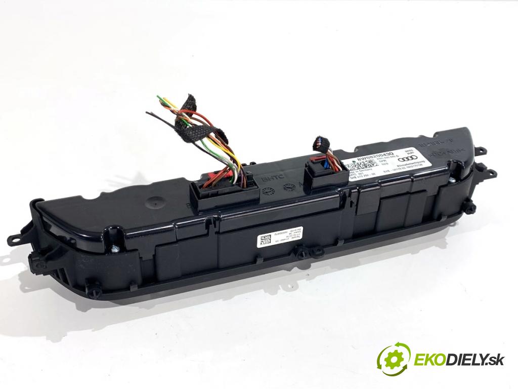 AUDI A4 B9 Kombi 2016 110 kW 2.0 TDI 1968 Panel ovládania kúrenia 8W0820043Q (Prepínacie páčky pod volantom)