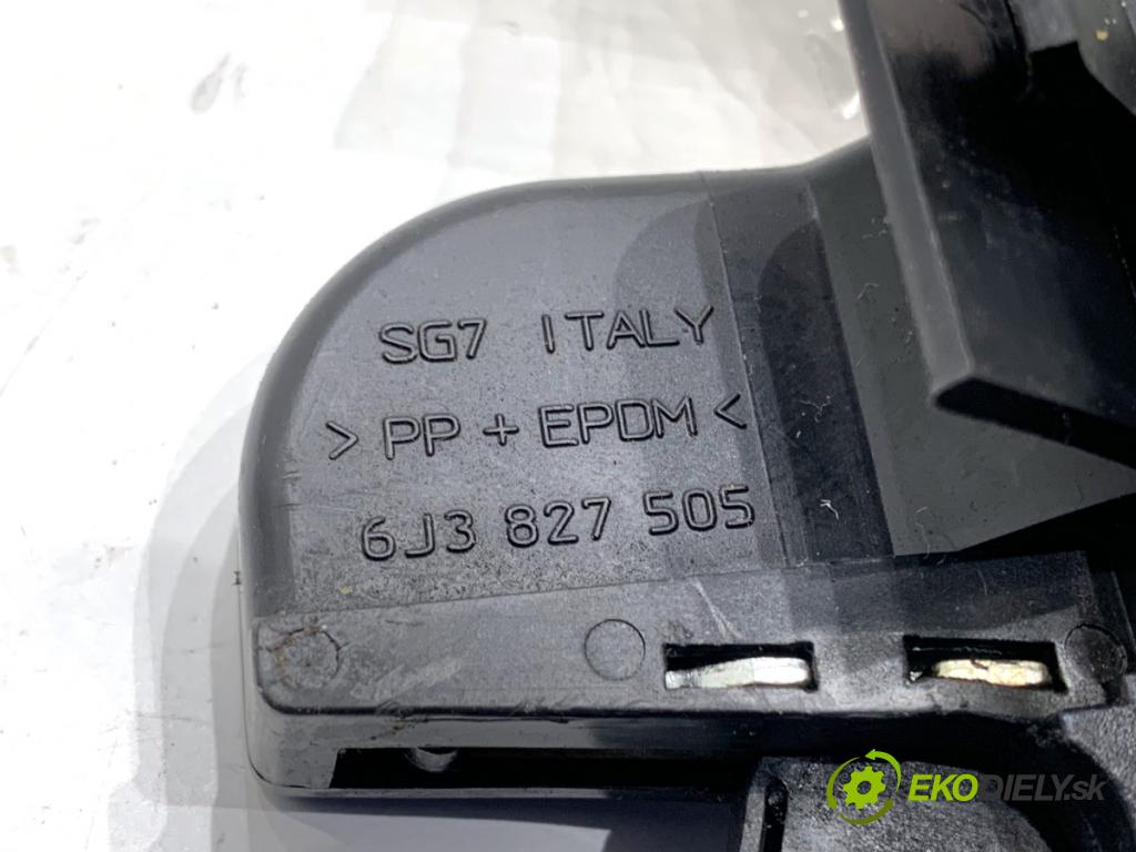 SEAT IBIZA IV liftback 2008 63 kW 1.4 1390 zámok dverí zad 6J3827505