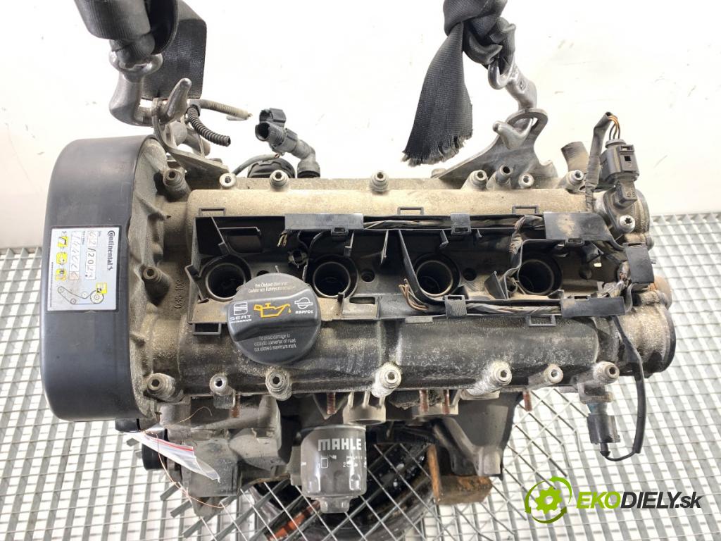 SEAT IBIZA IV liftback 2008 63 kW 1.4 1390 Motor BXW (Motor)