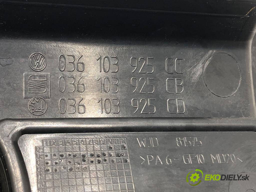 SEAT IBIZA IV liftback 2008 63 kW 1.4 1390 Kryt Motor 036103925CC (Kryt motora)